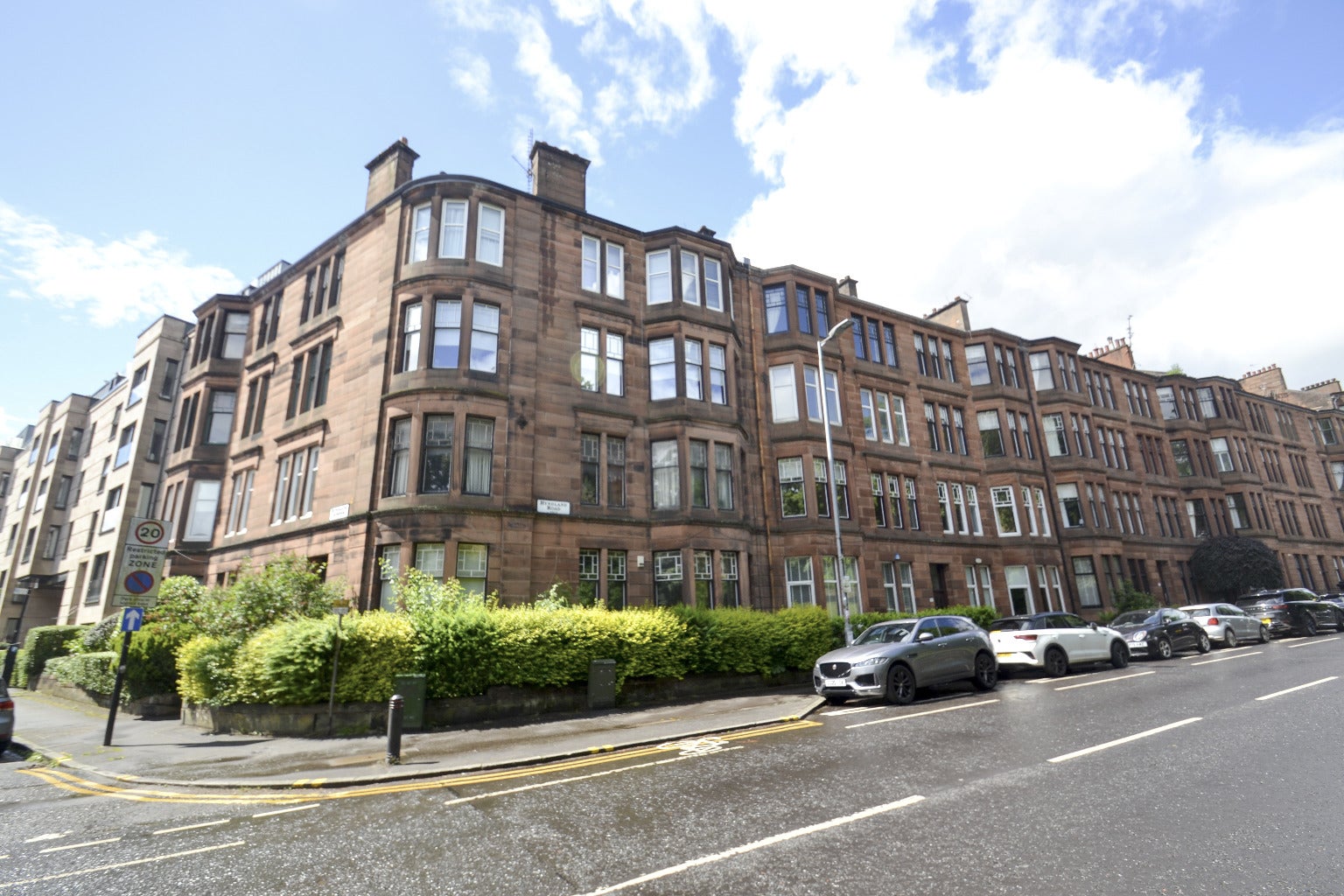 Flat Hyndland Road in Glasgow