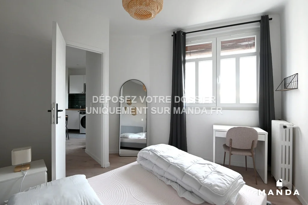Chambre Avenue Calmels à Bois-Colombes
