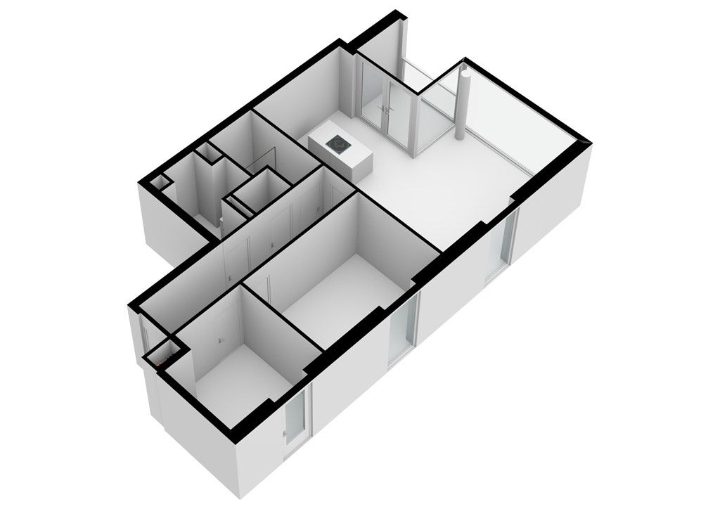 Flat Oostenburgermiddenstraat in Amsterdam
