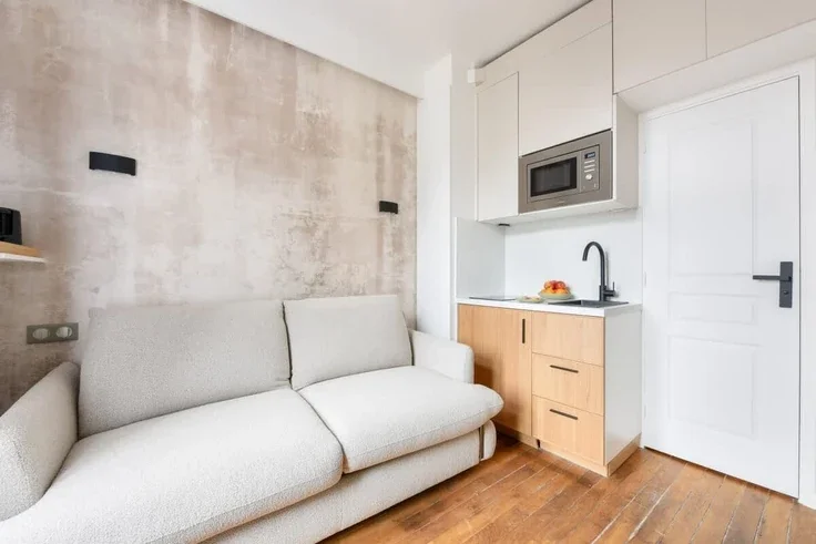Flat Rue Brancion in Paris
