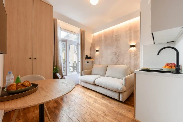 Flat Rue Brancion in Paris