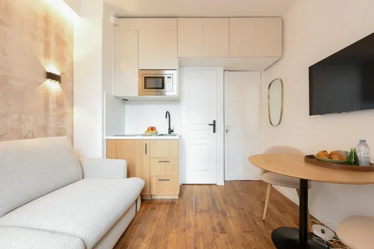 Flat Rue Brancion in Paris