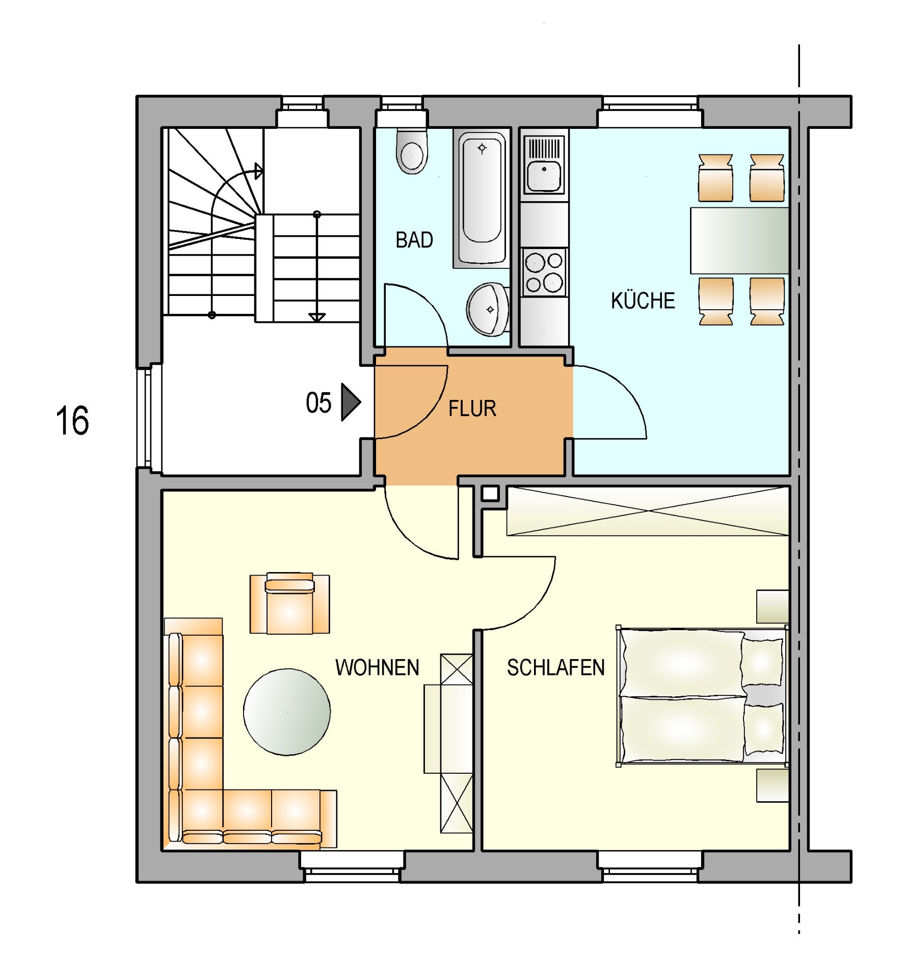 Wohnung Rudolfstraße in Remscheid