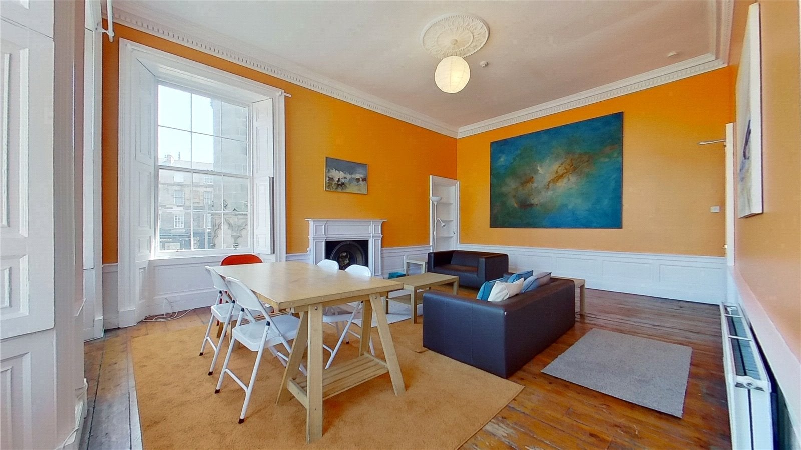 Flat Broughton Street in City of Edinburgh