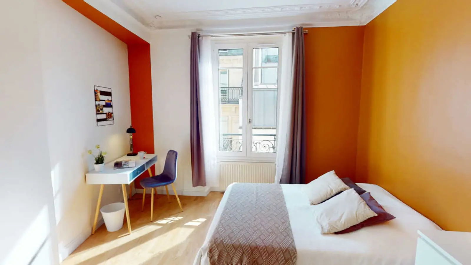 Chambre Rue Hautefeuille à Paris