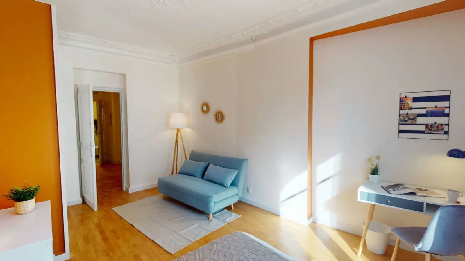 Chambre Rue Hautefeuille à Paris