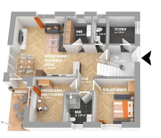 Wohnung Moosbeerenring in Barßel