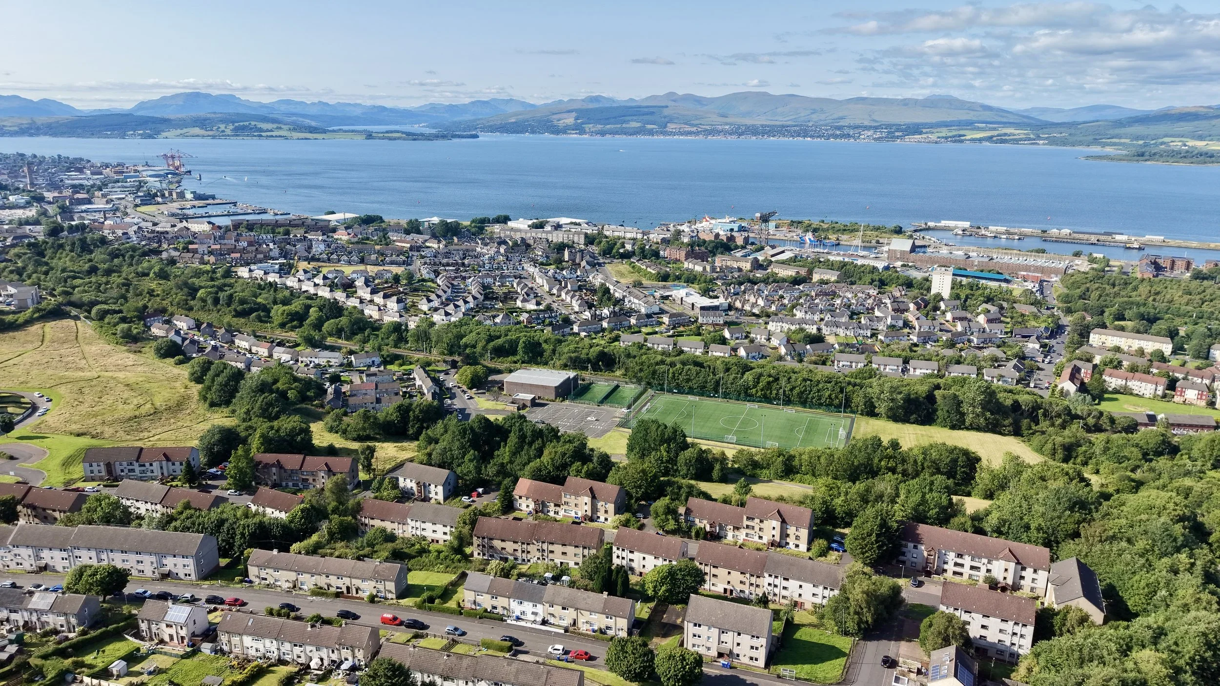 Flat Kempock Street in Gourock