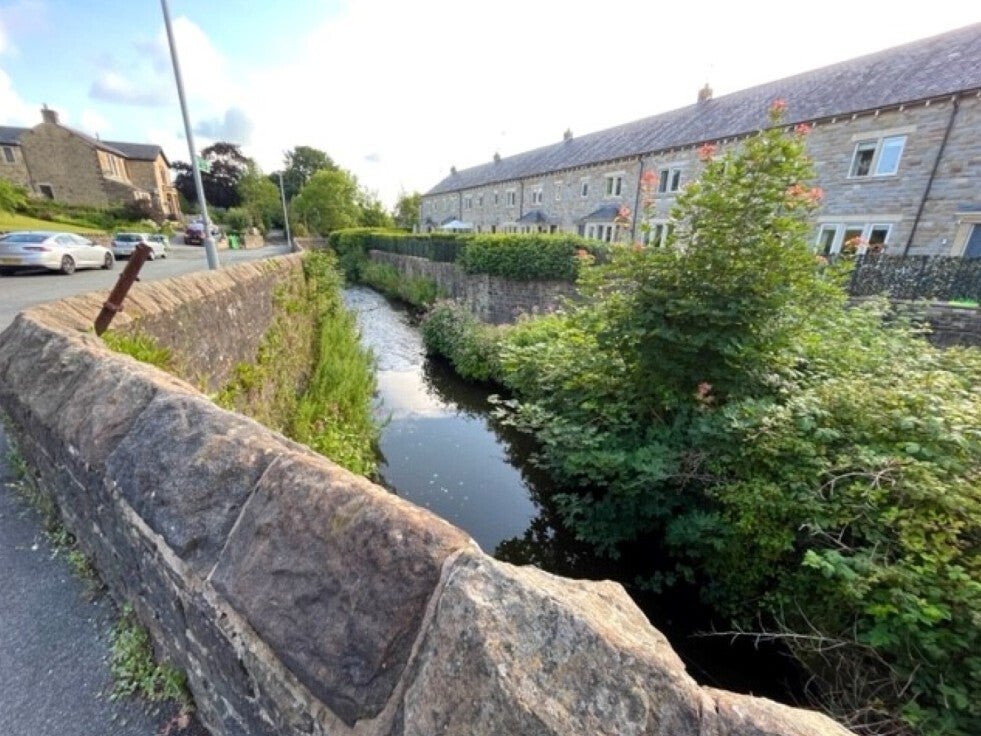 Flat School Lane in Borough of Pendle