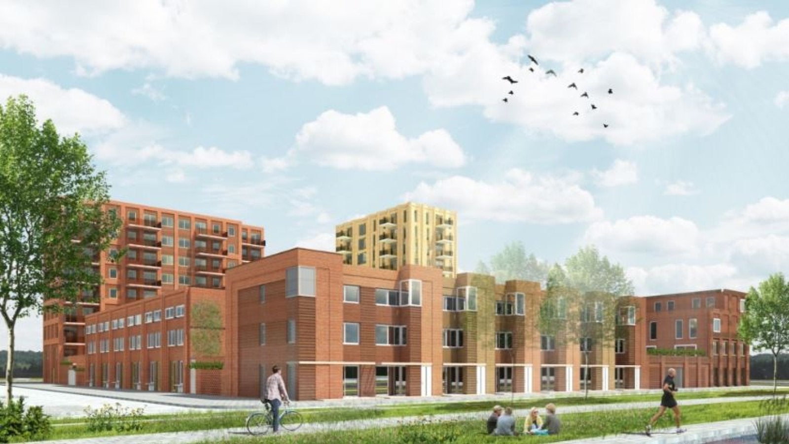Flat Schipholweg in Haarlem