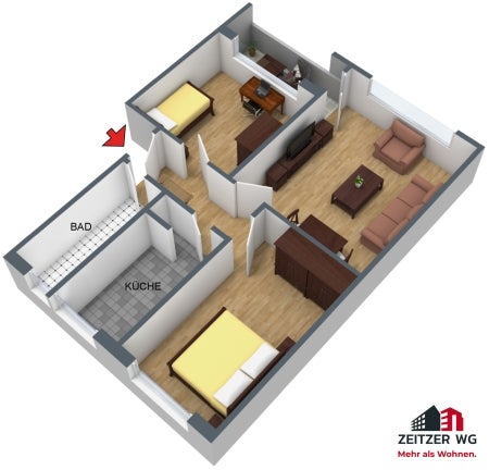 Wohnung Dietrich-Bonhoeffer-Straße in Zeitz