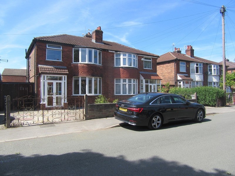 House Woodstock Road in Trafford