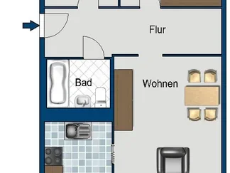 Wohnung Falkenhorst in Potsdam