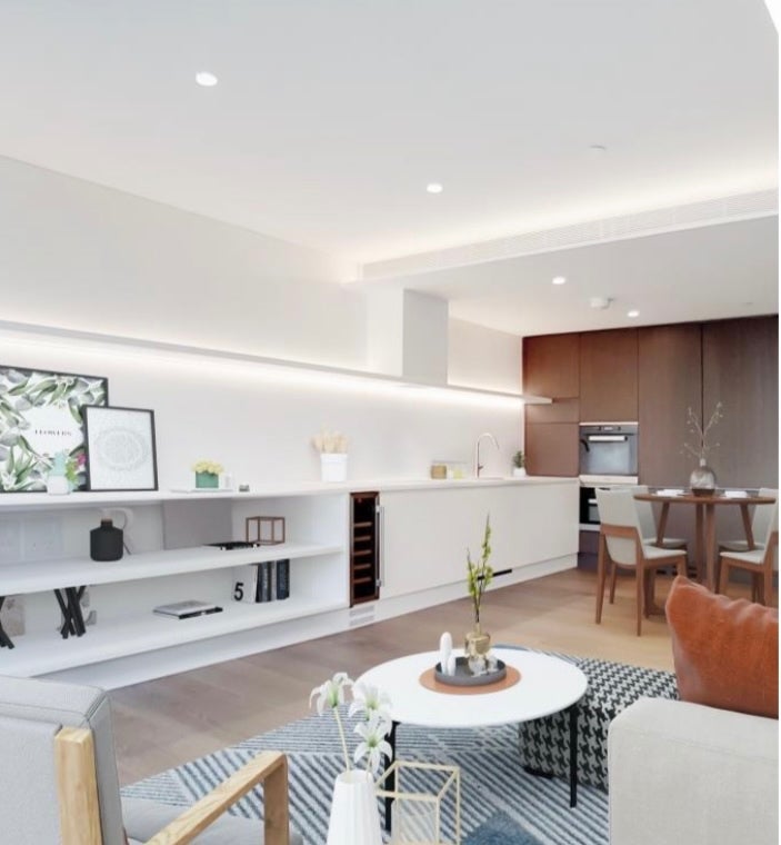Flat Rathbone Place in City of Westminster