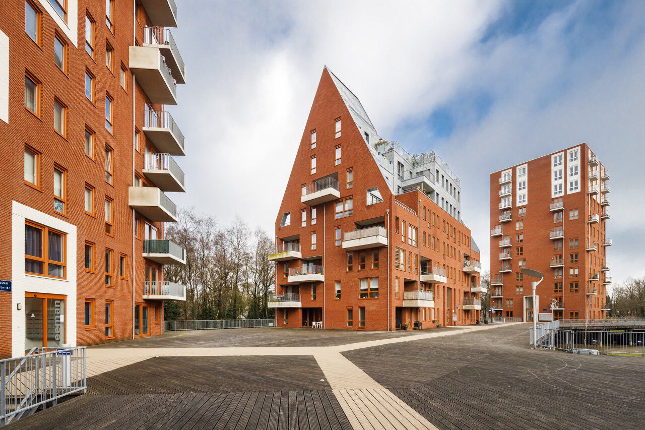 Flat Mörfelden-Walldorfplein in Wageningen