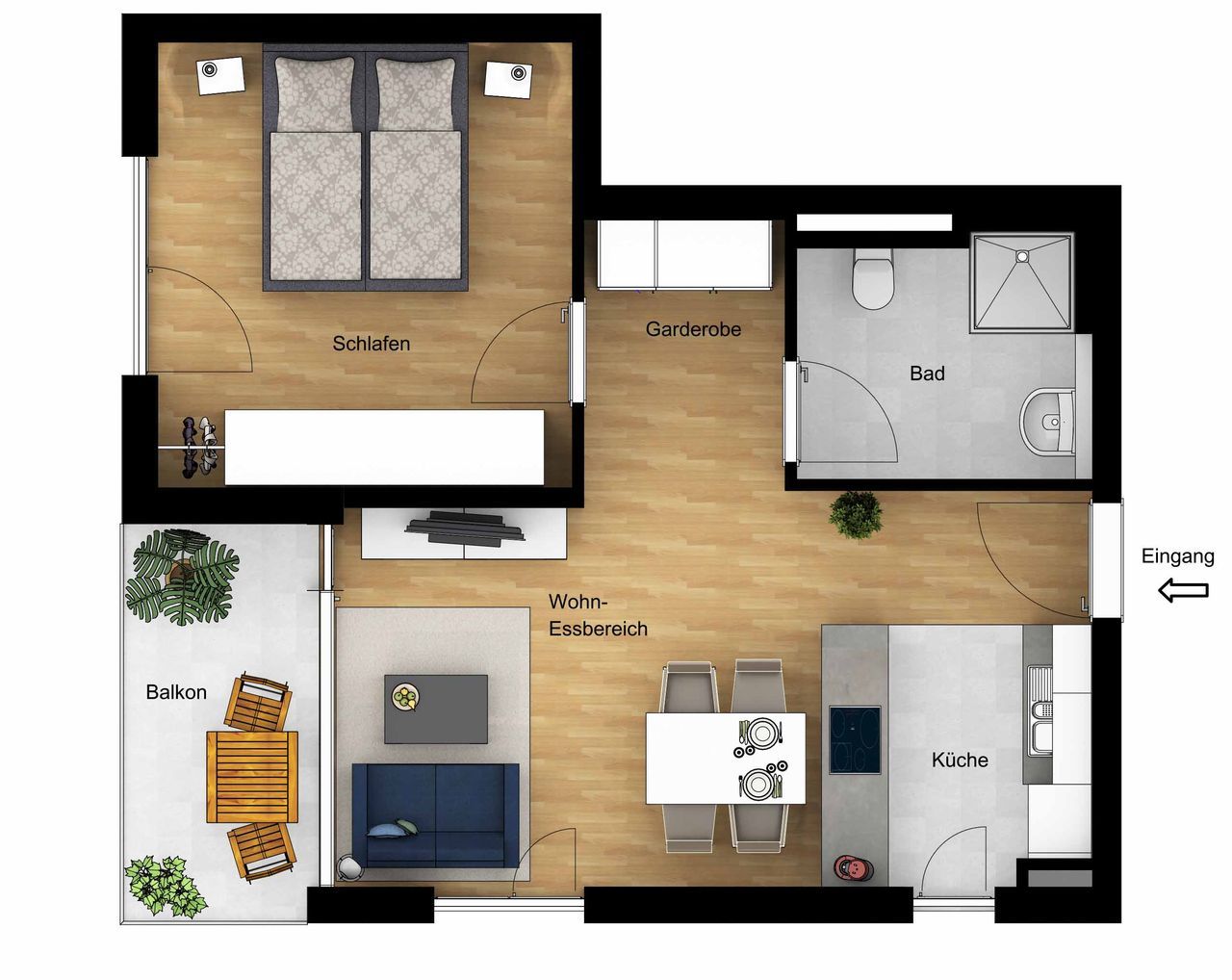 Wohnung Kirchstraße in Stetten