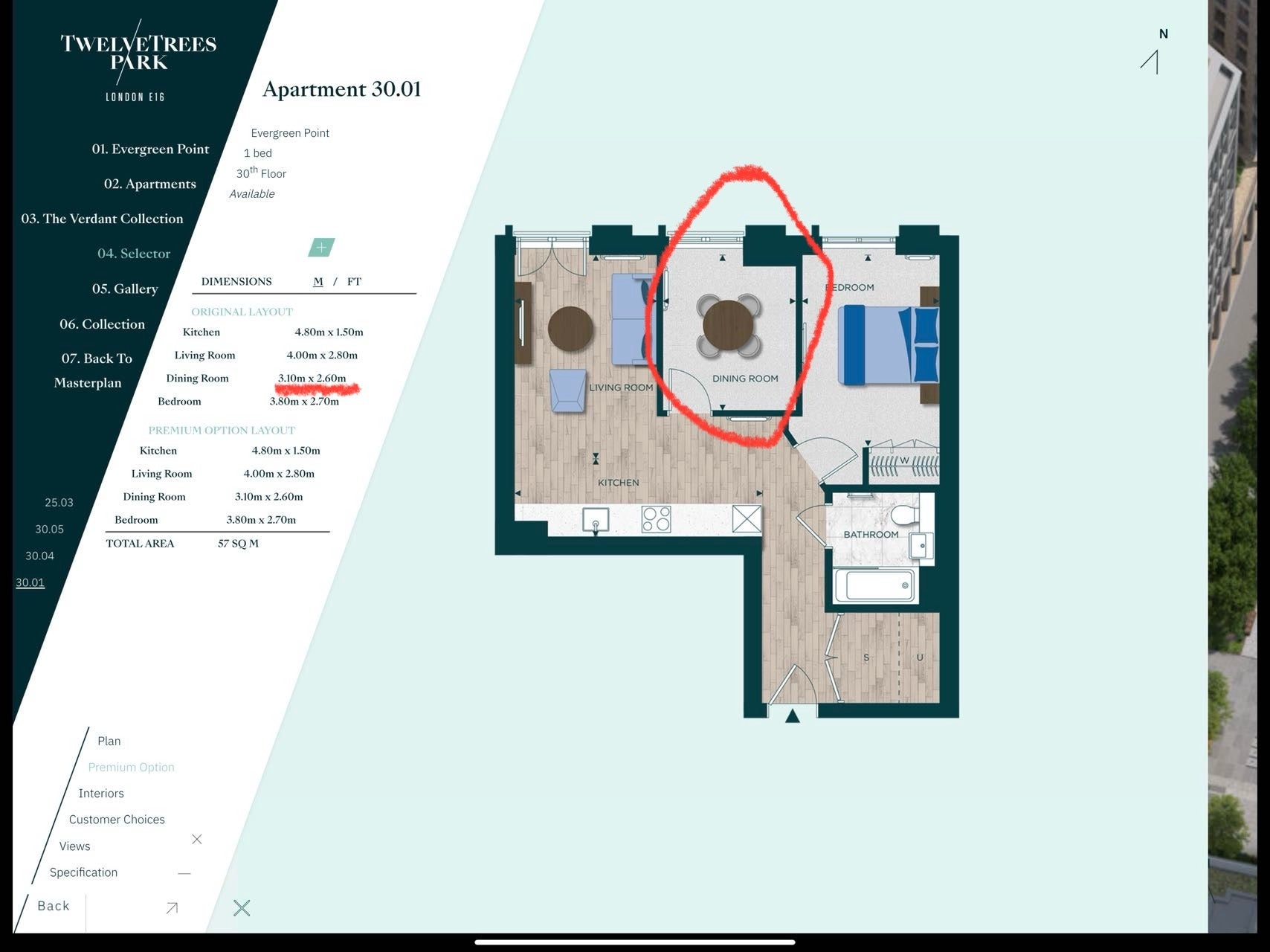 Flat Affinity View in Greater London