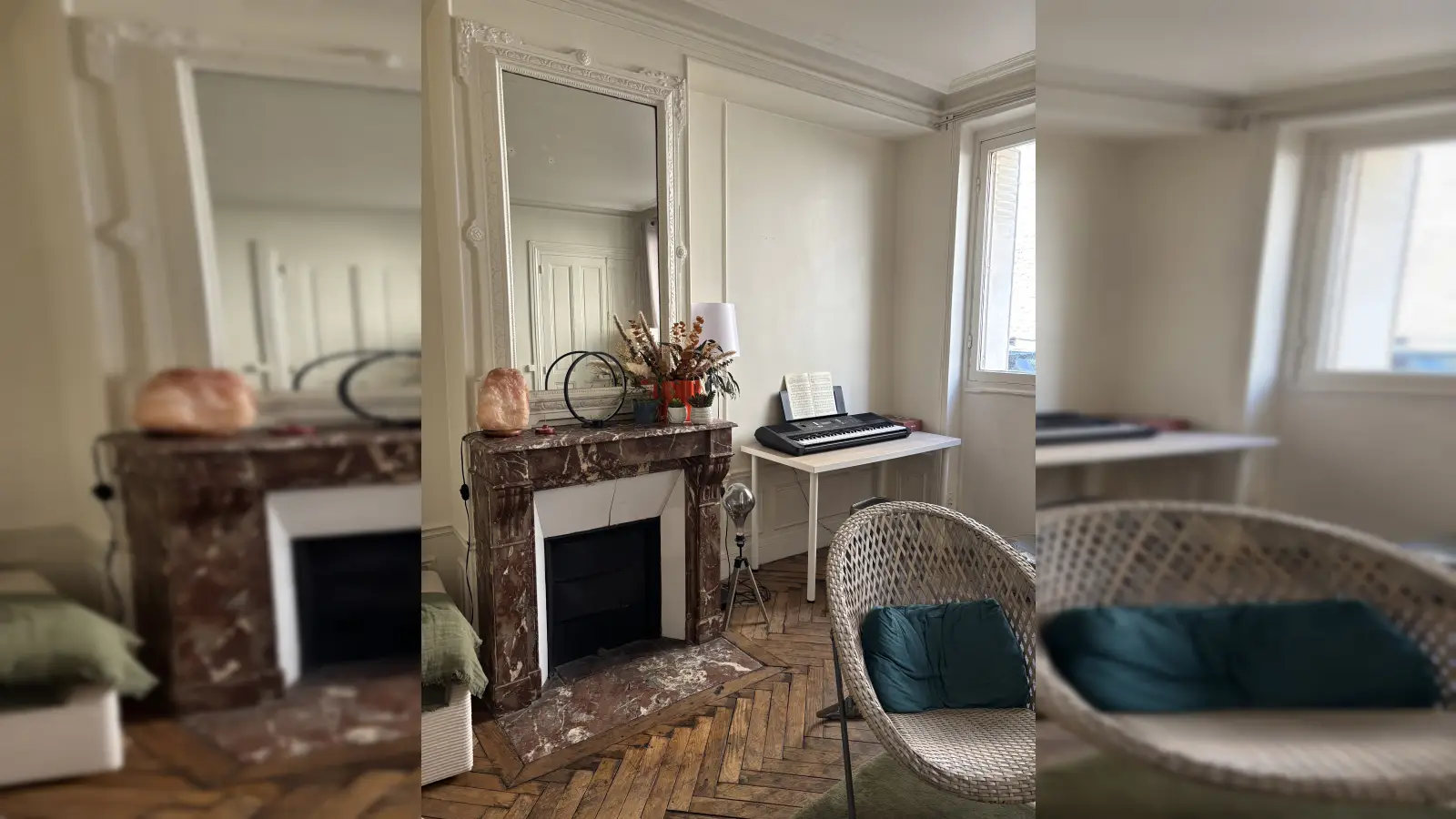 Chambre Rue Fresnel à Paris