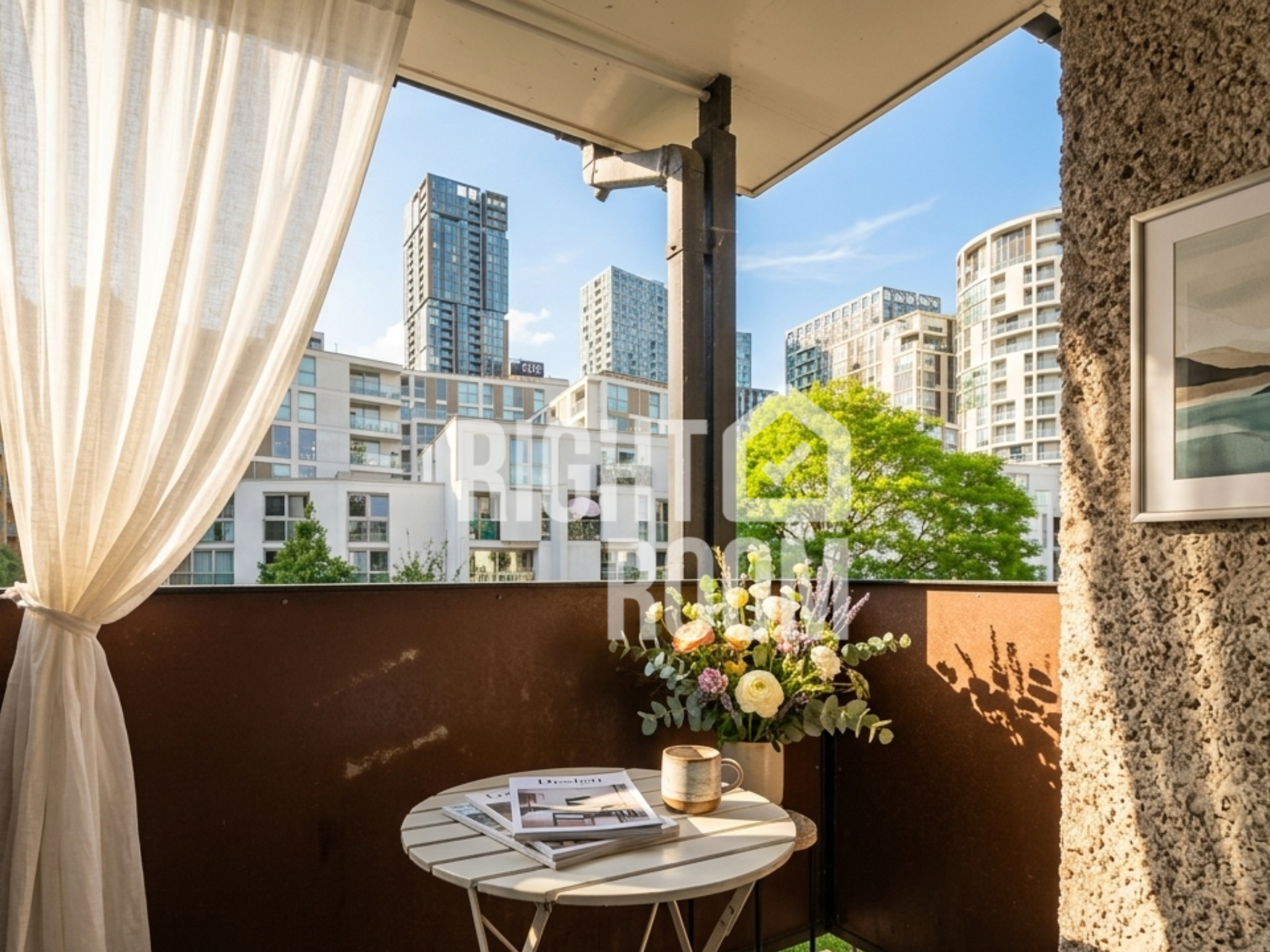 Flat Canada Square in Greater London