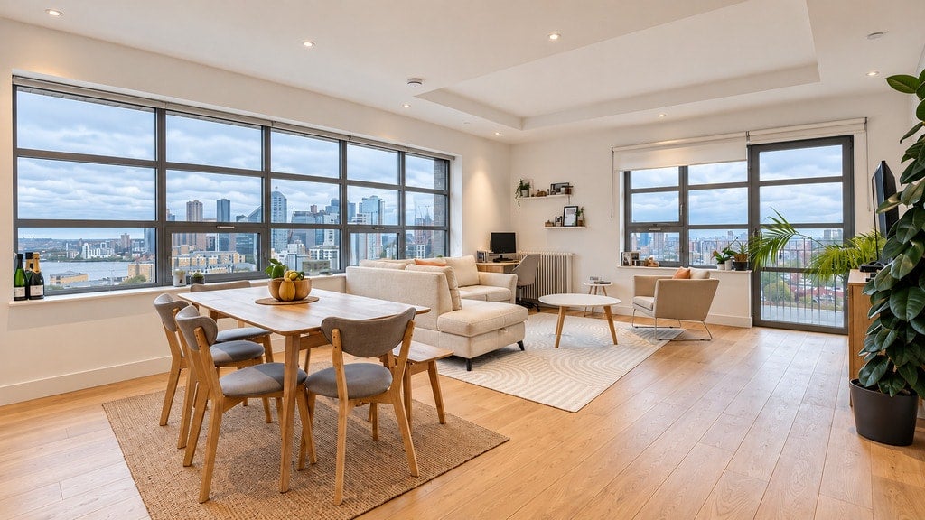 Flat Orchard Place in Greater London