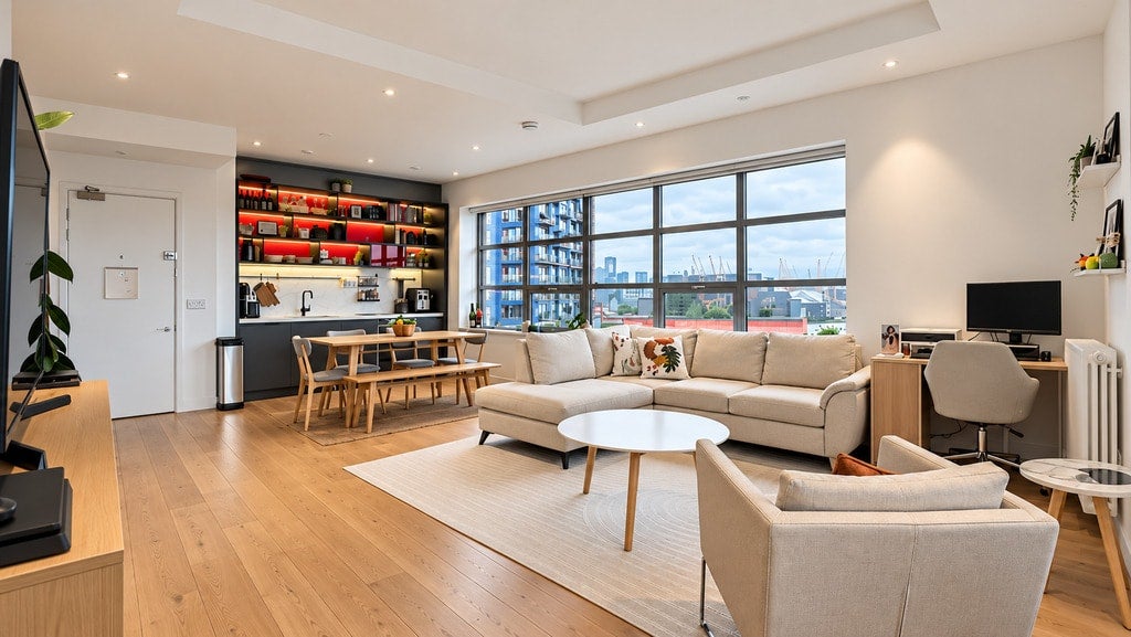 Flat Orchard Place in Greater London