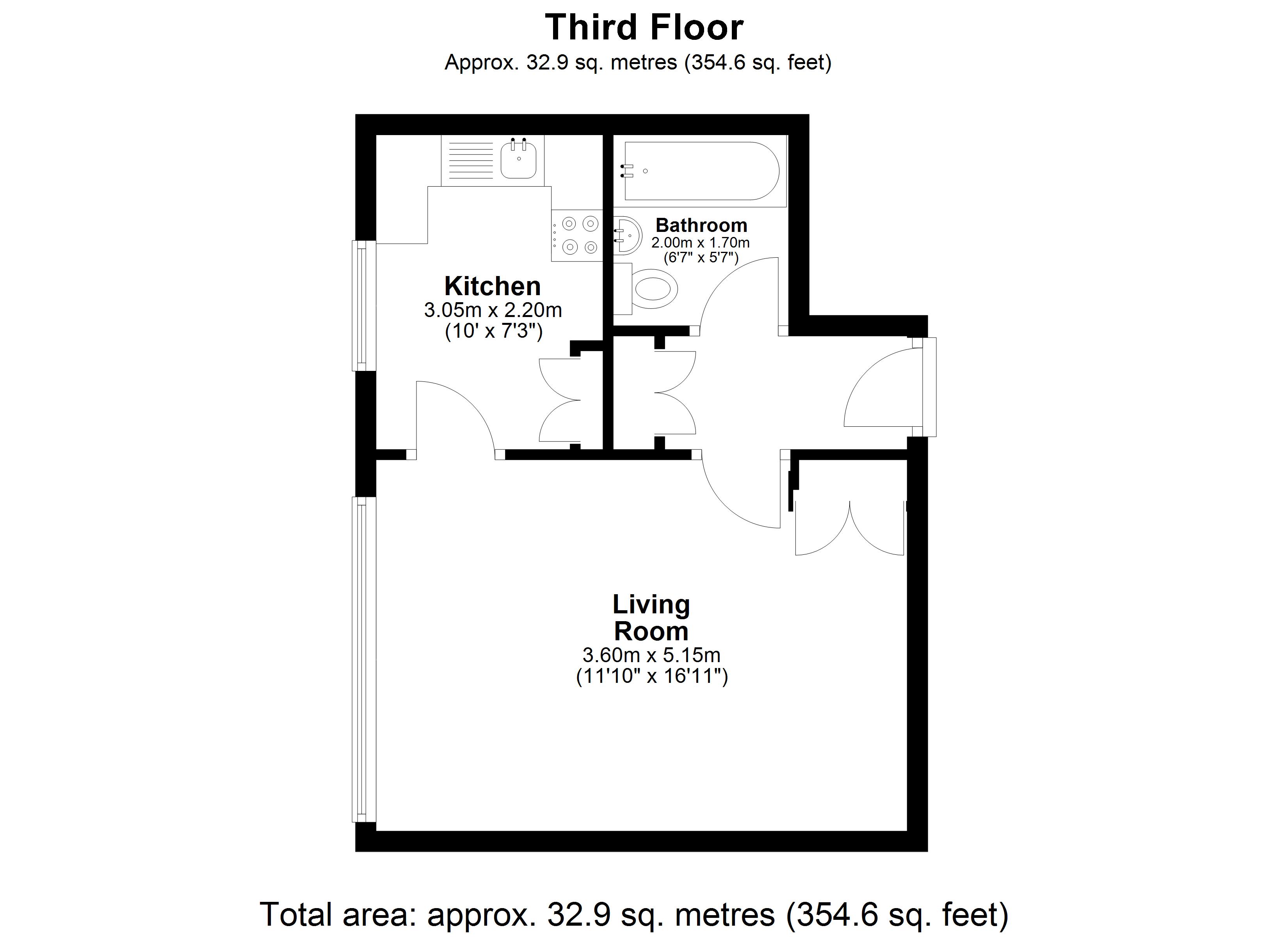 Flat Palmeira Place in Hove