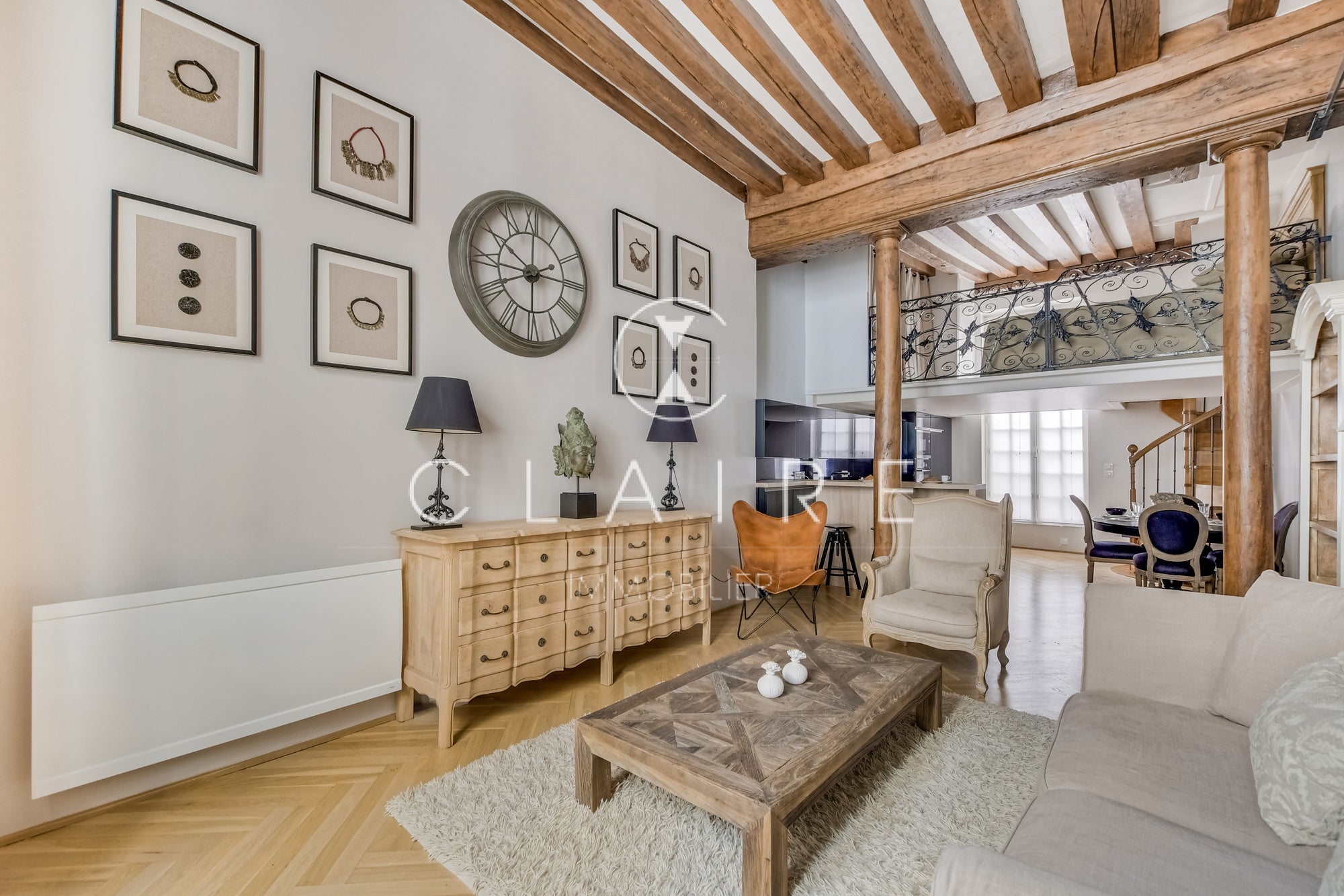 Flat Rue Aubriot in Paris