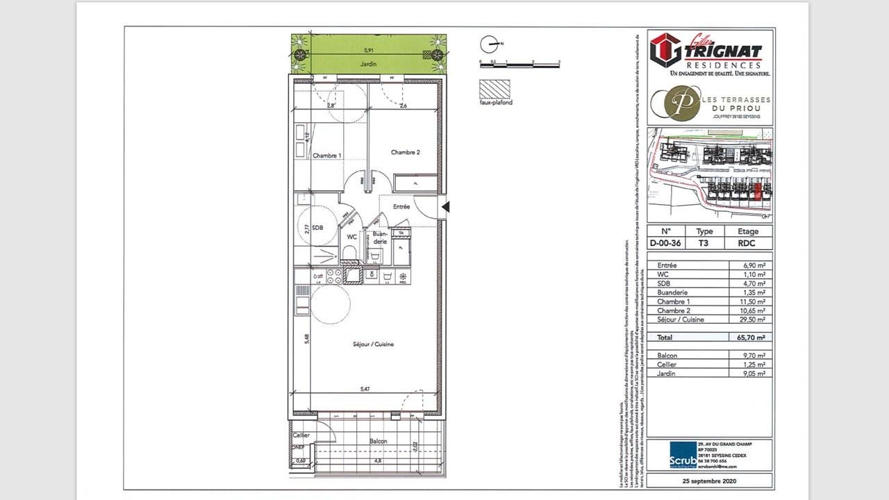 Flat Rue du Priou in Seyssins