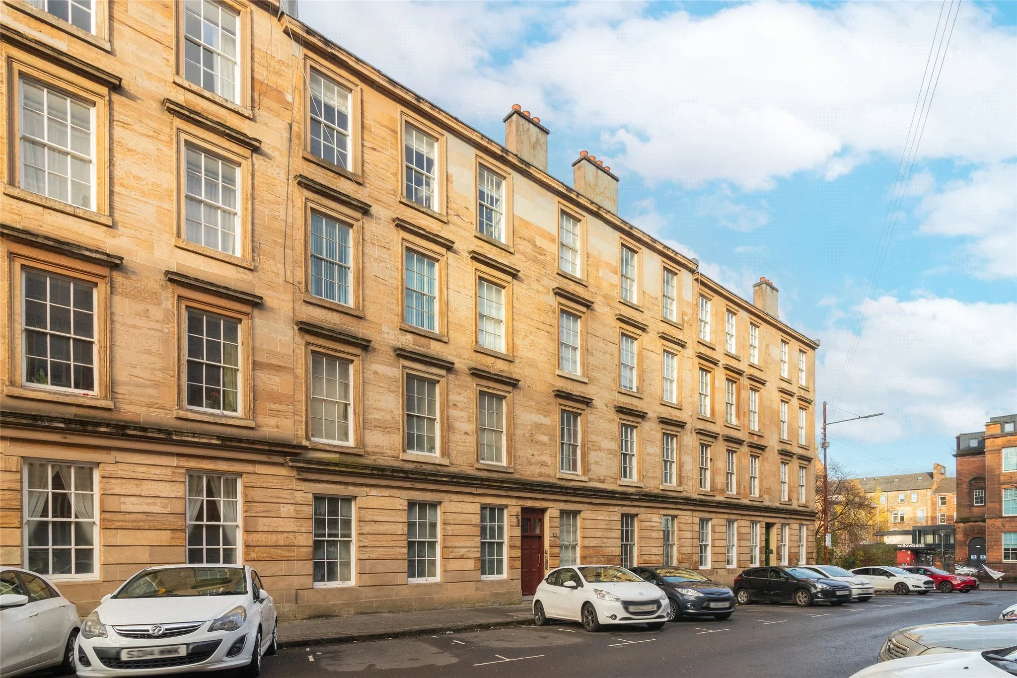 Flat Willowbank Street in Glasgow
