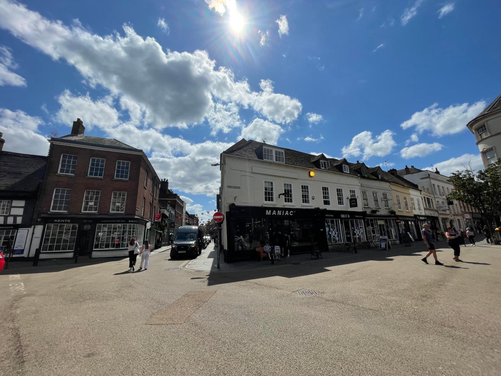 Flat New Street in Worcester