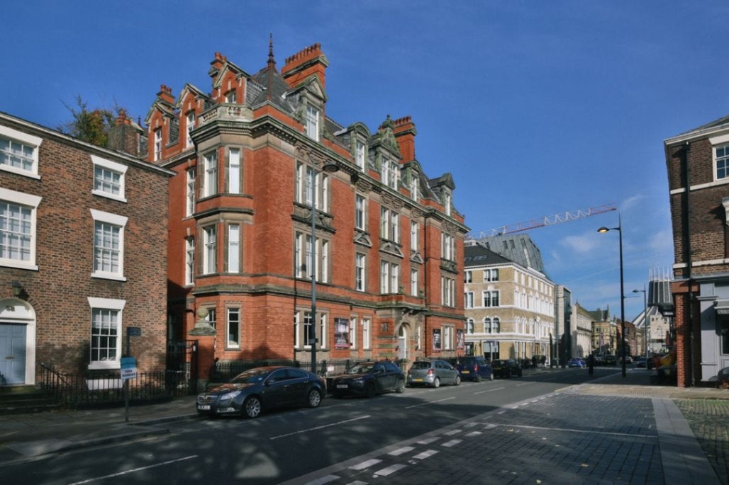 Flat Hope Street in Liverpool