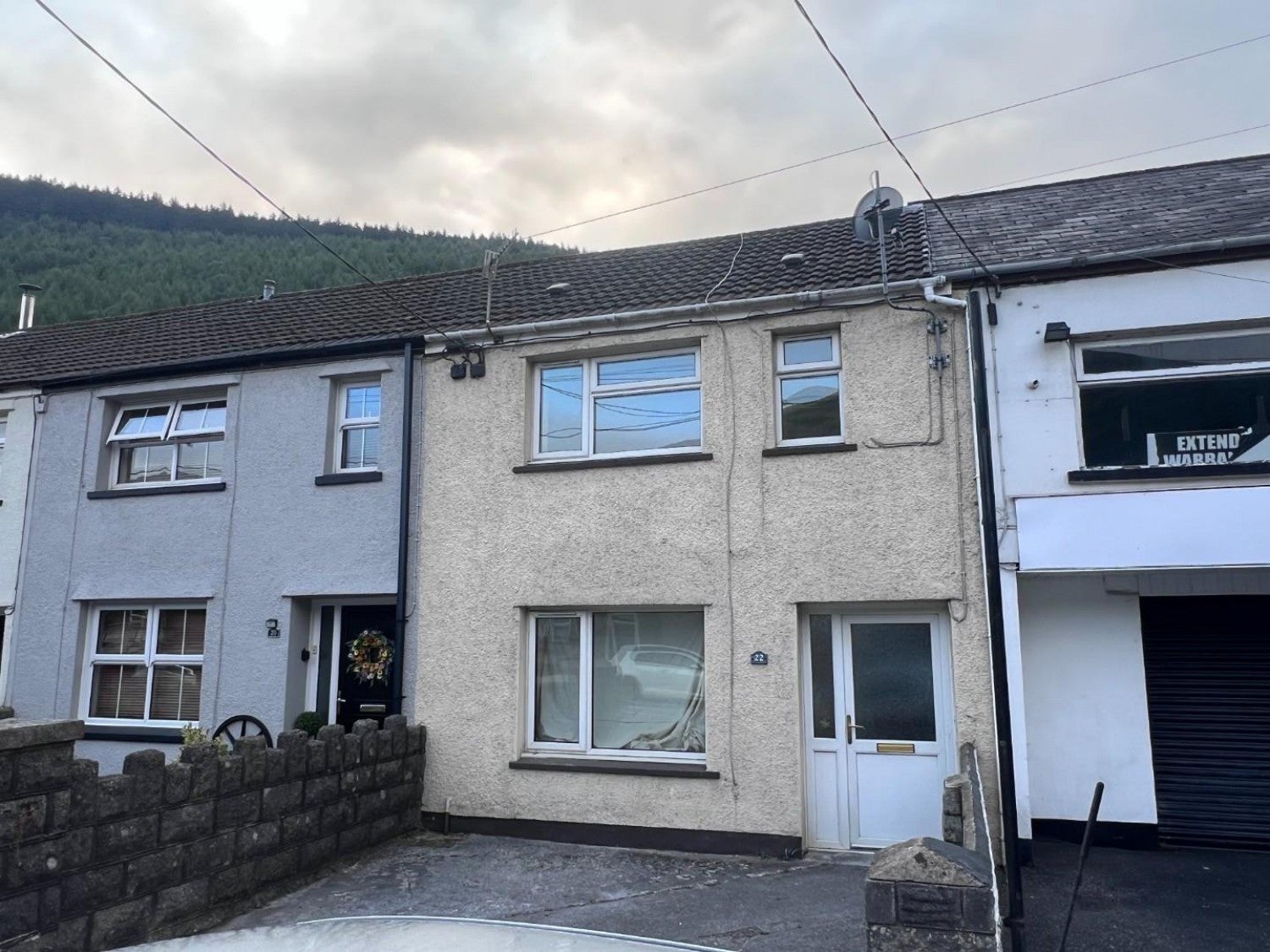 House Bridge Street in Ogmore Vale