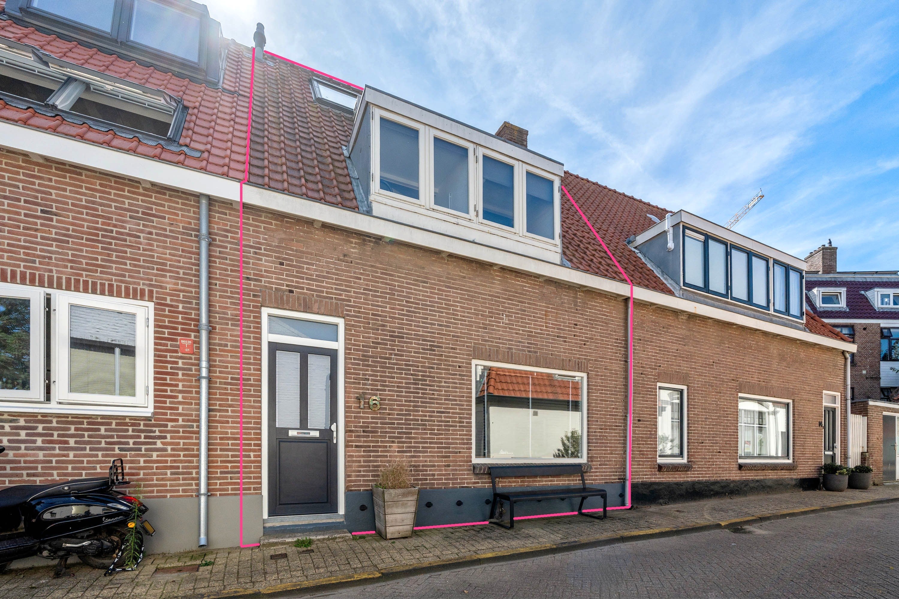 Huis Duinweg 16 in Zandvoort
