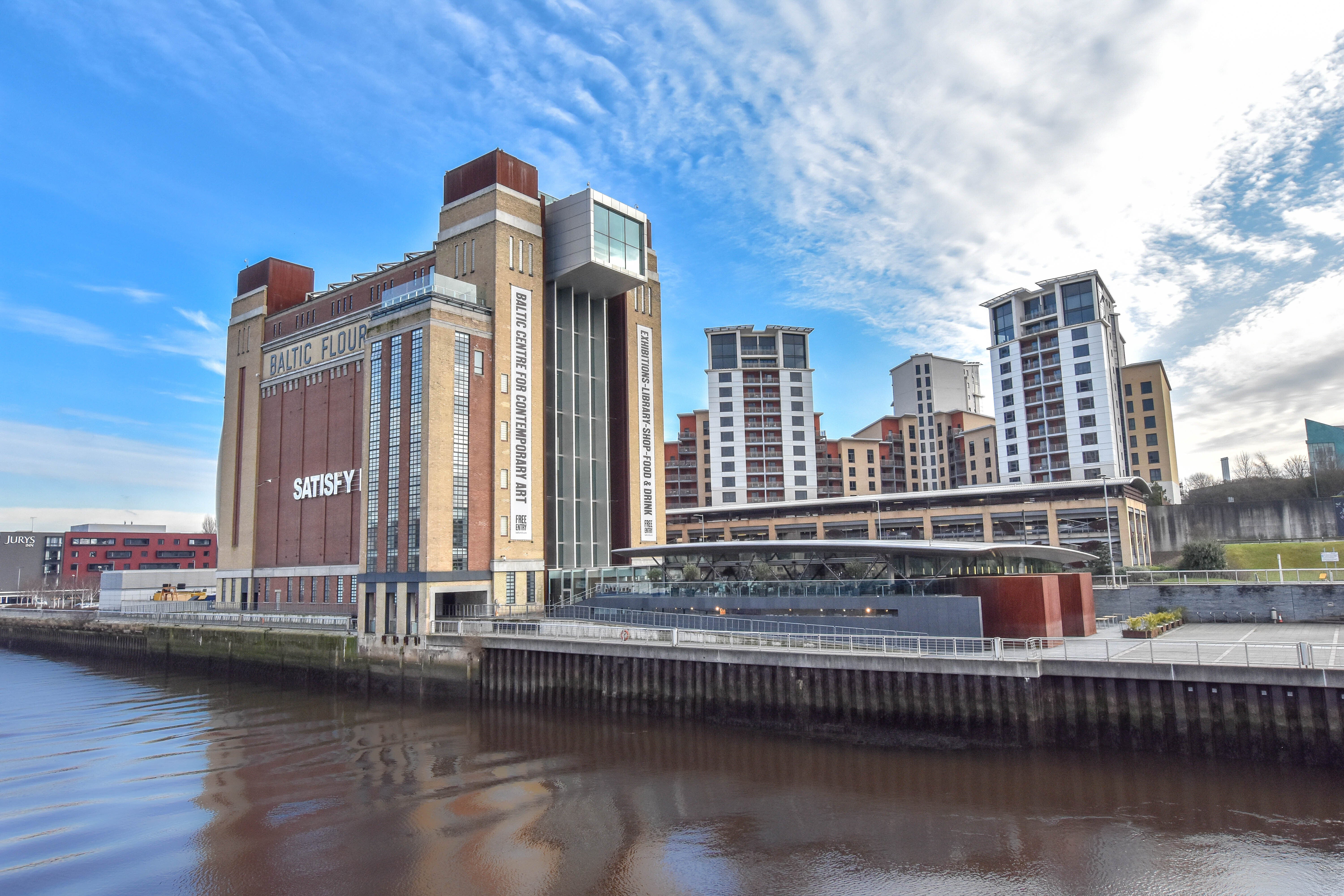 Flat Baltic Quay in Gateshead