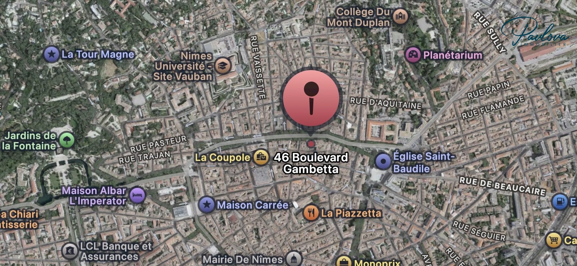 Appartement Boulevard Gambetta à Nîmes