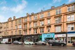 Flat Great Western Road in Glasgow