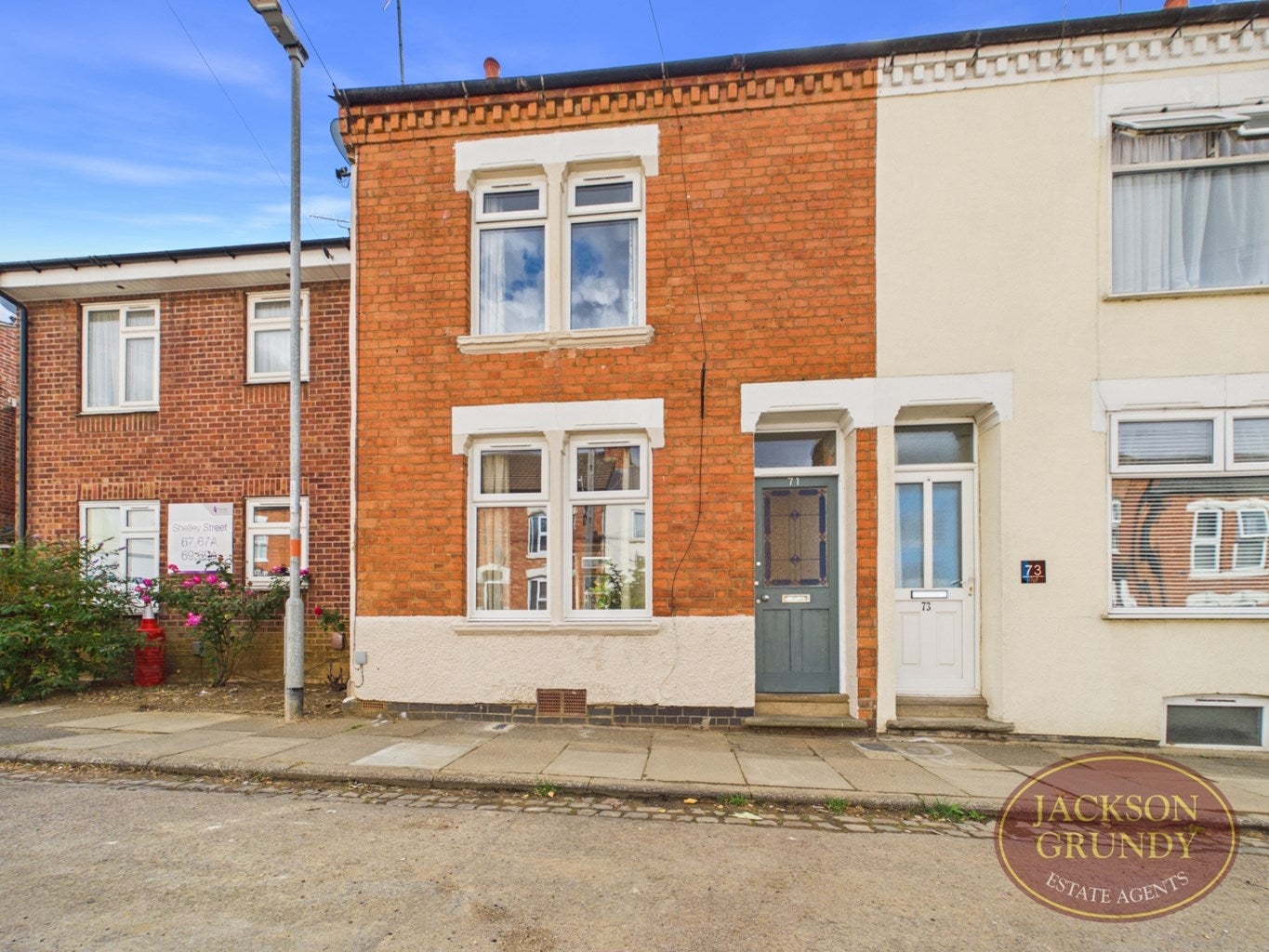 House Shelley Street in Northampton