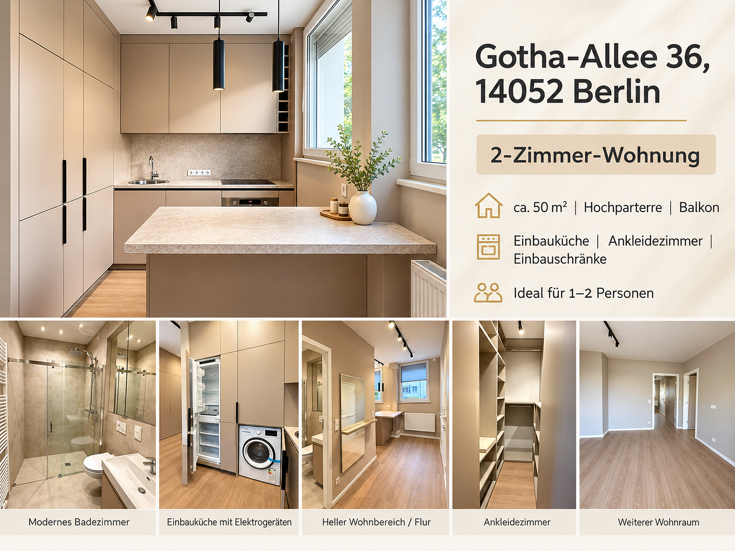 Wohnung Gotha-Allee in Berlin