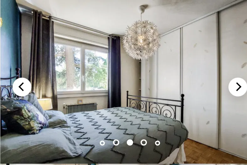 Chambre Rue Robert Caumont à Bordeaux