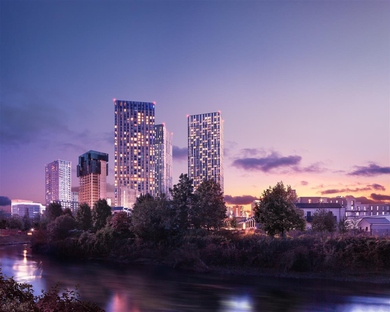 Flat Bankside Boulevard in Salford