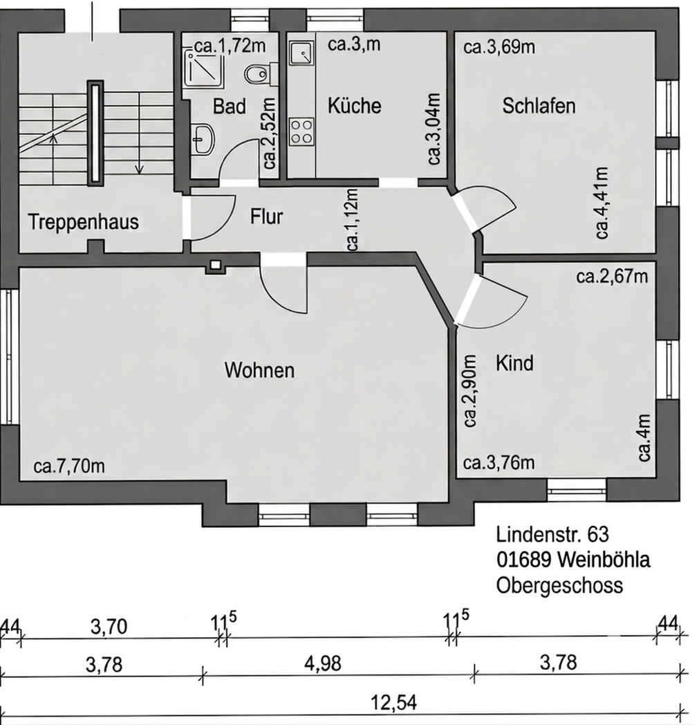 Wohnung Lindenstraße in Weinböhla