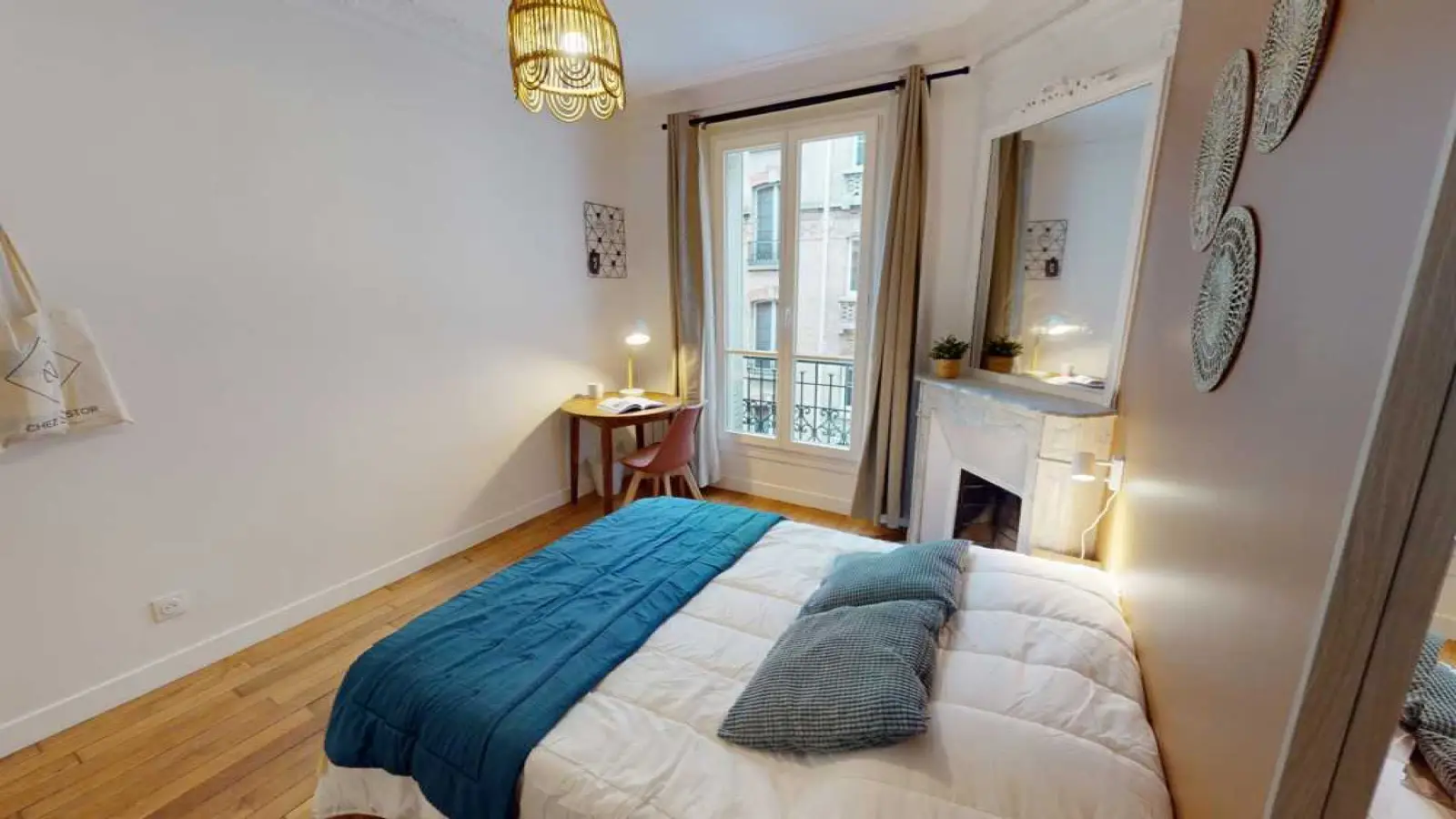 Chambre Rue Chaligny à Paris