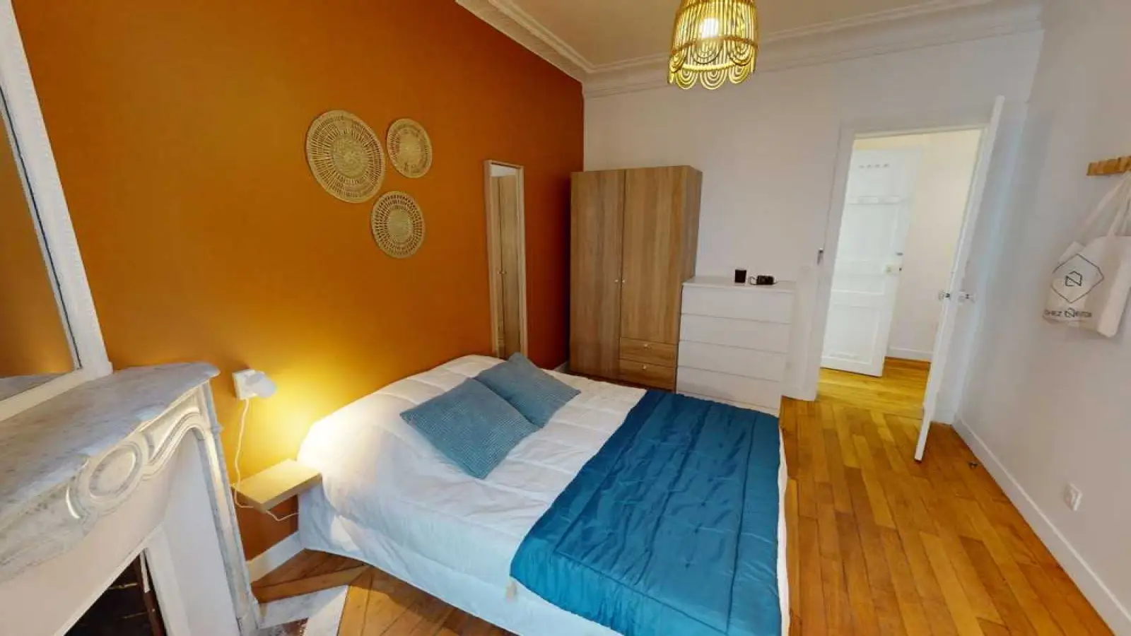 Chambre Rue Chaligny à Paris