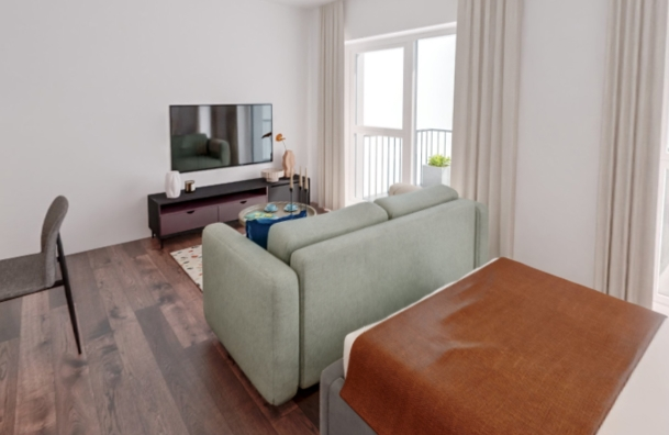 Flat Barking Wharf Square in Greater London