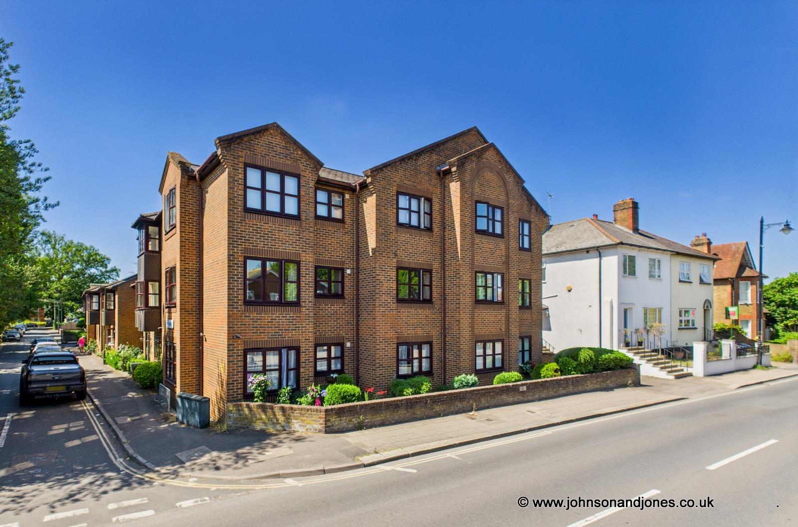 Flat Drill Hall Road in Borough of Runnymede