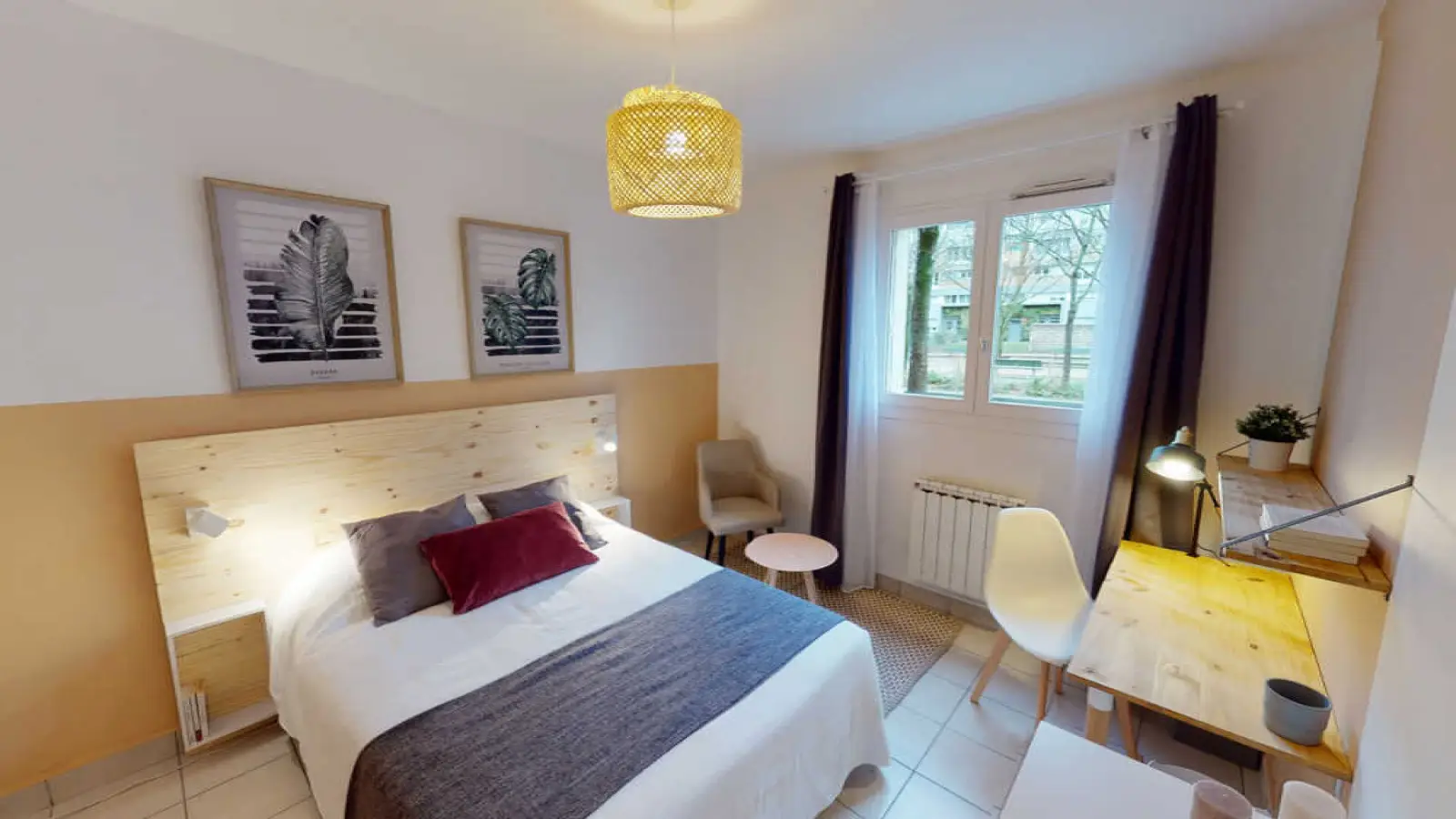 Chambre Rue Vercingétorix à Paris