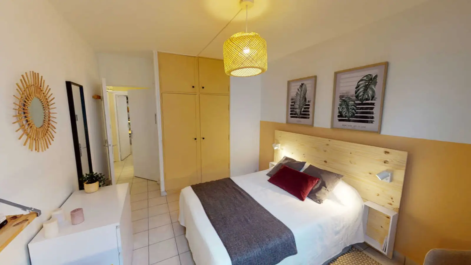 Chambre Rue Vercingétorix à Paris