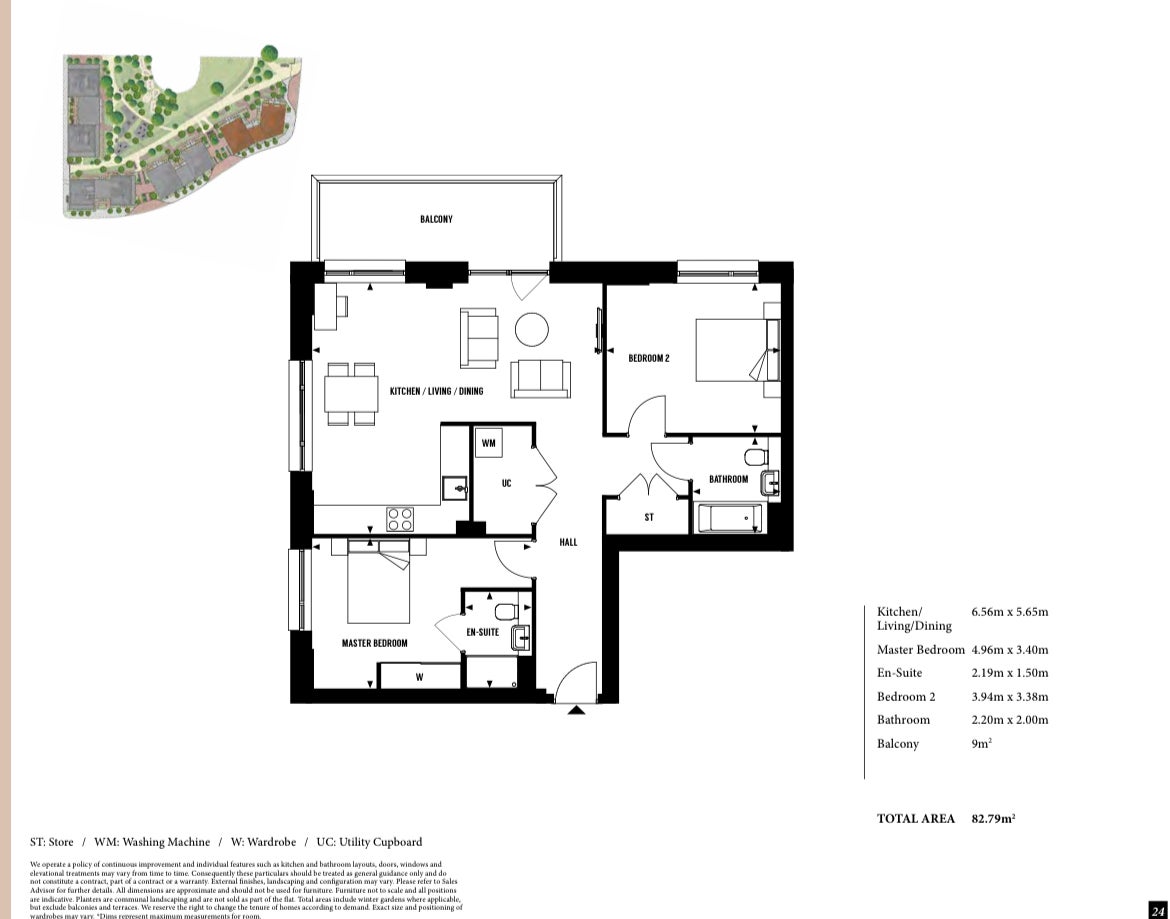 Flat Naval Row in Greater London