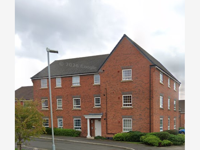 Flat Chalmers Road in South Staffordshire