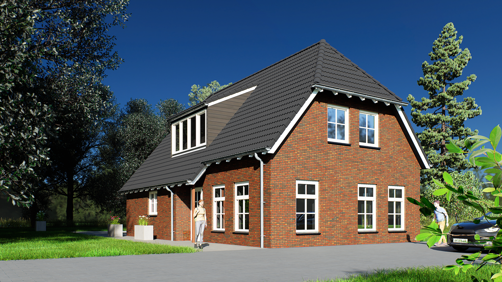 Huis Hoogeveenseweg in Bruntinge